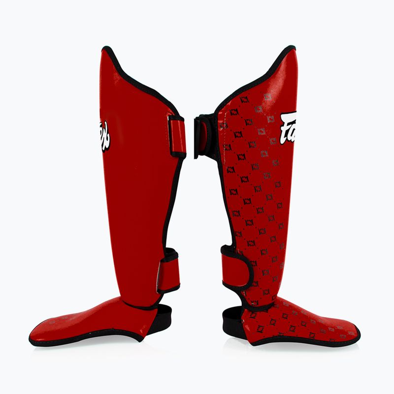 Fairtex Competition chrániče holení červené 3