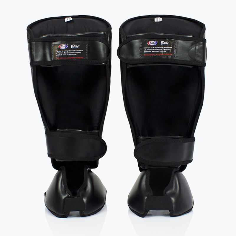 Odnímateľné chrániče holení Fairtex In-Step A.K.A. tibia protectors. "Twister" čierna 2