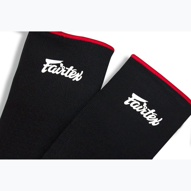 Fairtex Ankle Support čierne/červené chrániče členkov 2