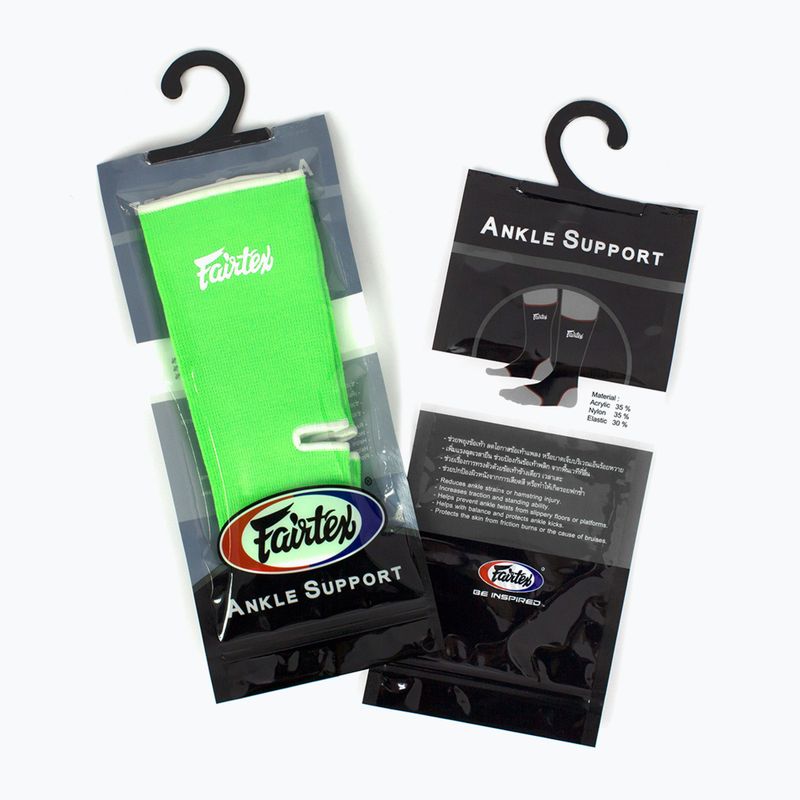 Podpora členku Fairtex zelená 3