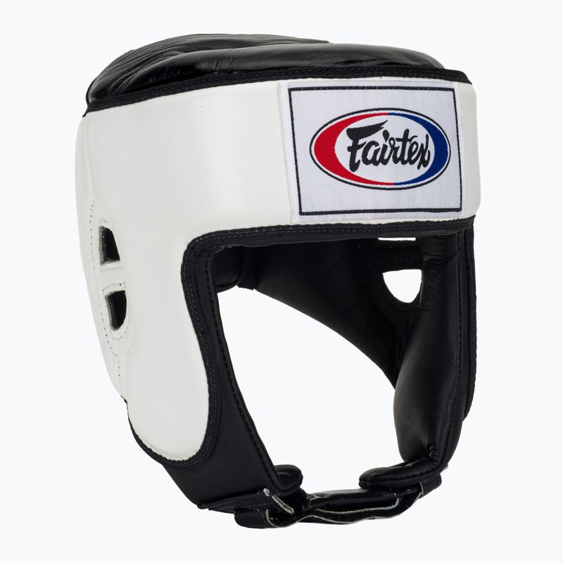 Boxerská prilba Fairtex Muay Thai & Kickboxing Competition white