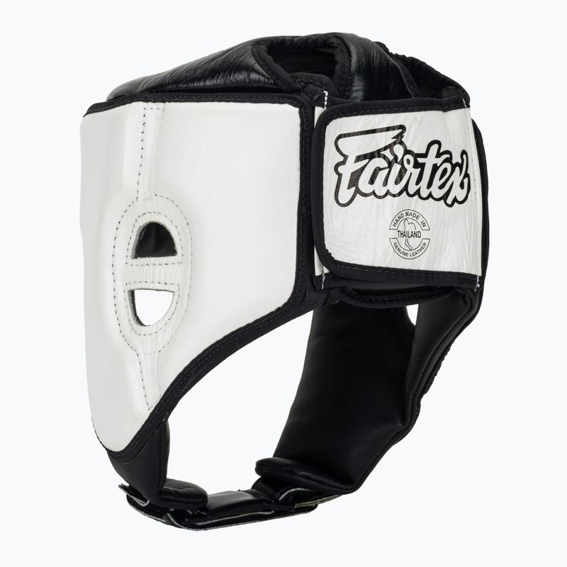 Boxerská prilba Fairtex Muay Thai & Kickboxing Competition white 3
