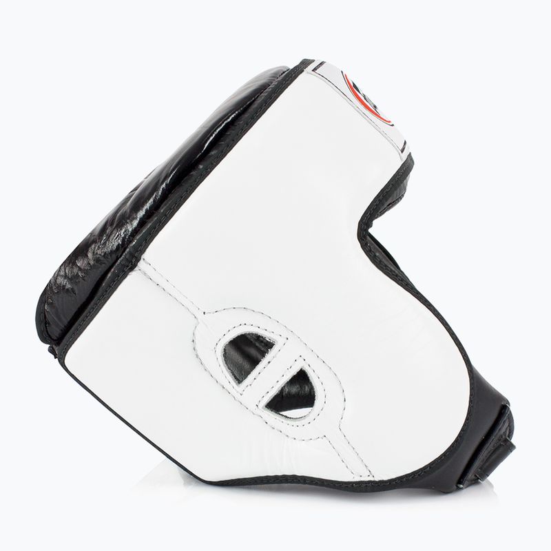 Boxerská prilba Fairtex Muay Thai & Kickboxing Competition white 3