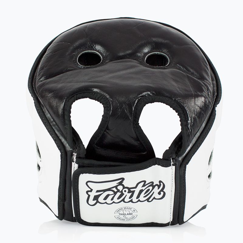 Boxerská prilba Fairtex Muay Thai & Kickboxing Competition white 4