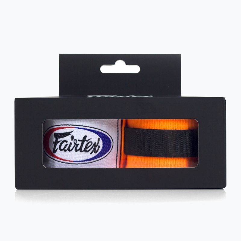 Obväzy Fairtex Handwraps boxerské 300 cm oranžové 2