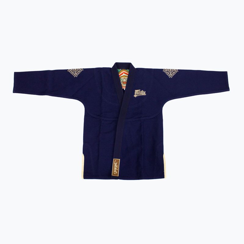 GI brazílske juu-jitsu Fairtex 'Matchanu' navy blue 2