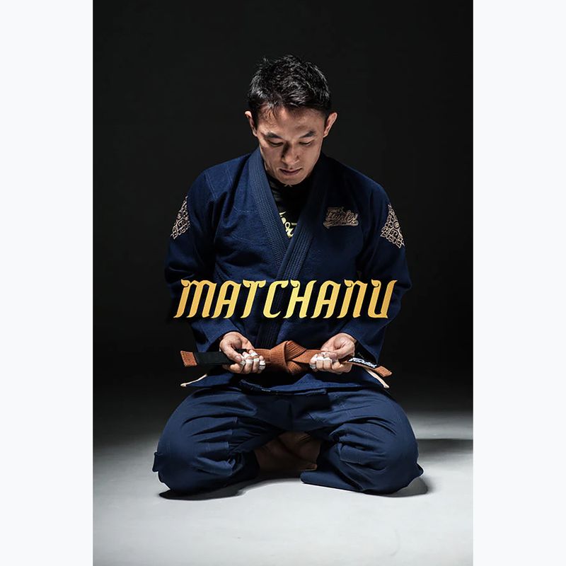GI brazílske juu-jitsu Fairtex 'Matchanu' navy blue 12