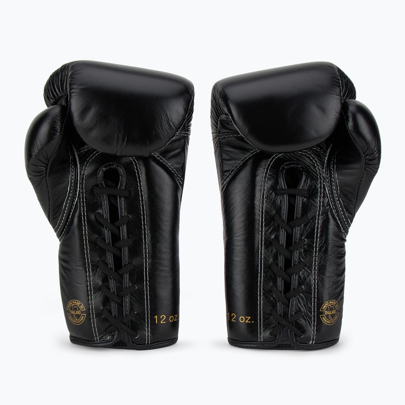 Boxerské rukavice Fairtex Glory Competition Lace Up black 3