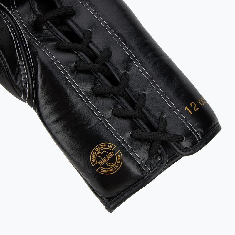 Boxerské rukavice Fairtex Glory Competition Lace Up black 6