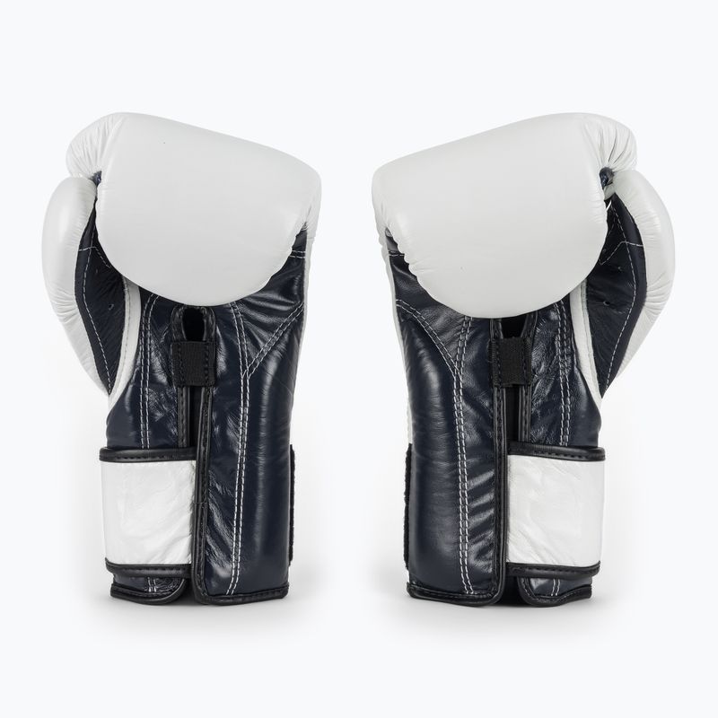 Boxerské rukavice Fairtex Heavy Hitter's Mexican Style white/blue 3