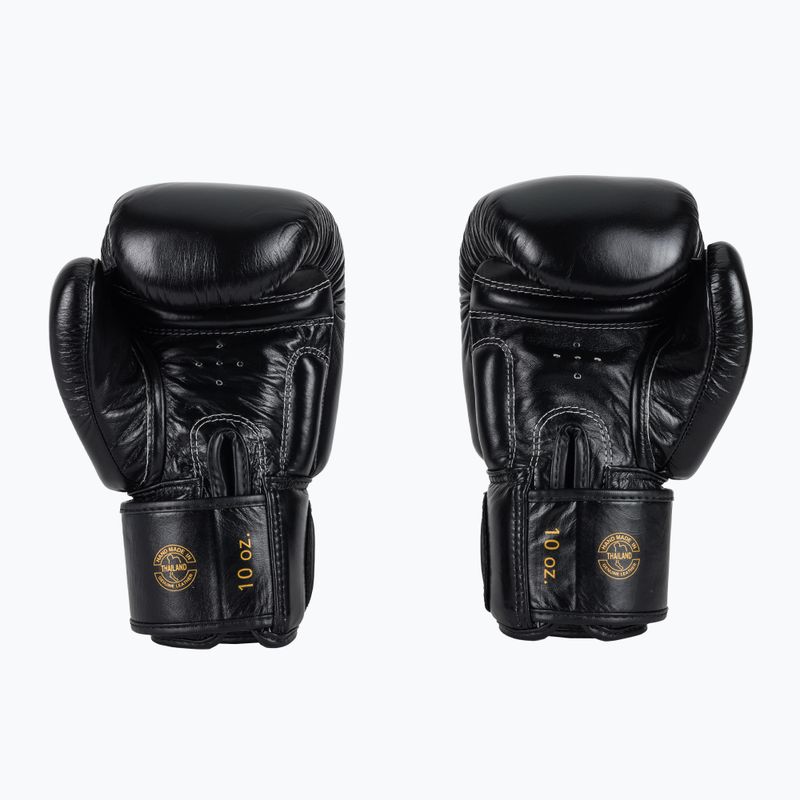Boxerské rukavice Fairtex Deluxe Tight-Fit black 3