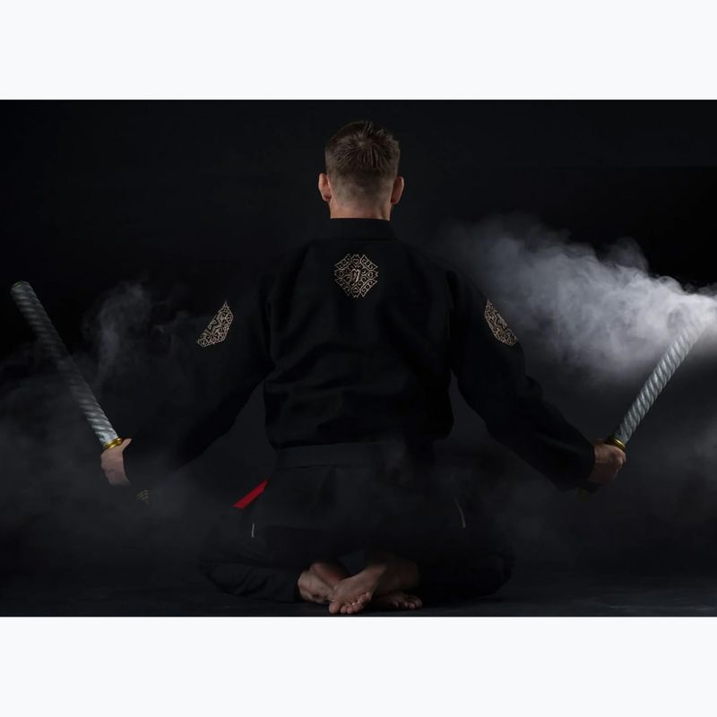 GI na brazílskej juu-jitsu Fairtex "Treeburam" black 11