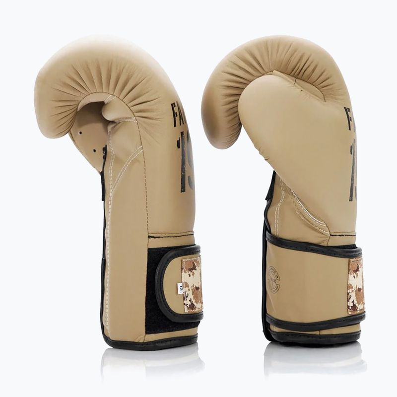 Boxerské rukavice Fairtex F-DAY 2 Limited Edition khaki 3