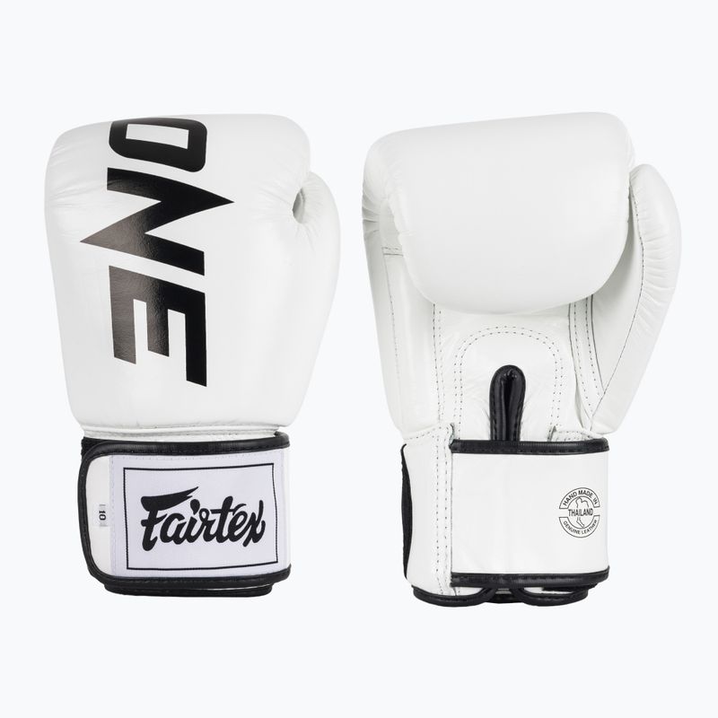 Boxerské rukavice Fairtex ONE X Fairtex white