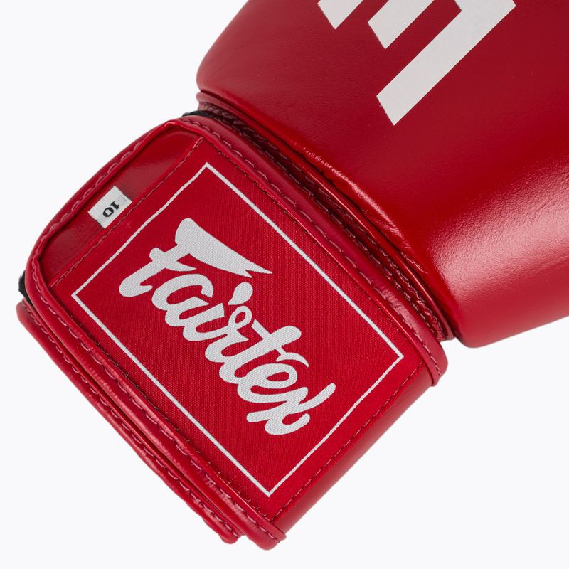 Boxerské rukavice Fairtex ONE X Fairtex Boxerské red 6