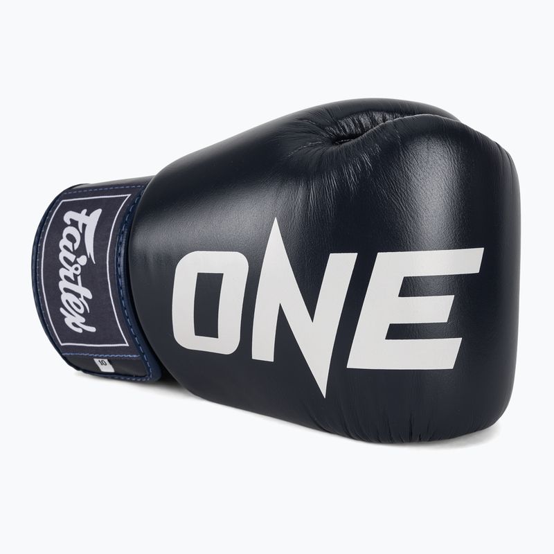 Boxerské rukavice Fairtex ONE X Fairtex blue 5