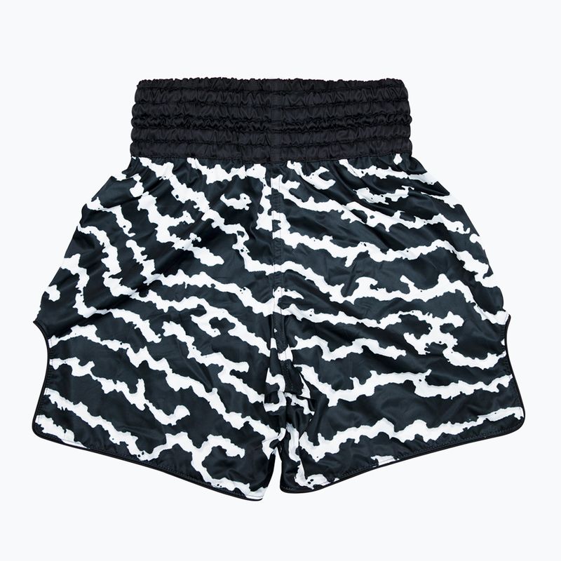 Boxerské nohavice Fairtex BT2004 'Crack' black/white 2