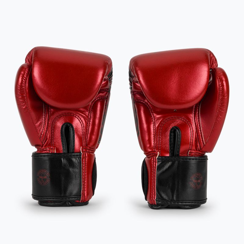Červené boxerské rukavice Fairtex Golden Jubilee 3