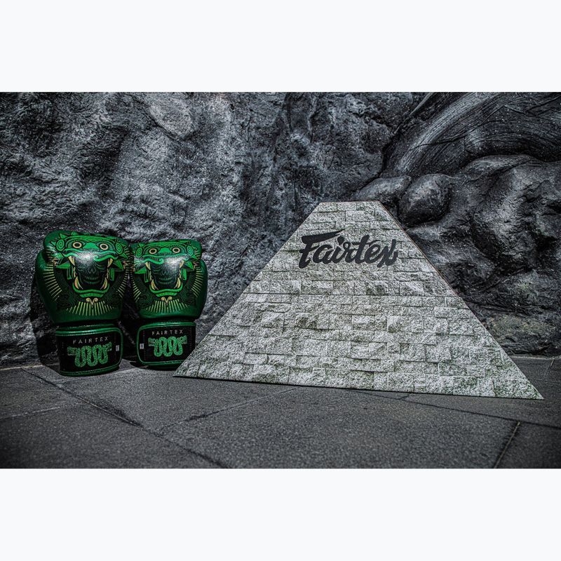 Fairtex X Tom Atencio Boxing Resurrection zelené boxerské rukavice 5