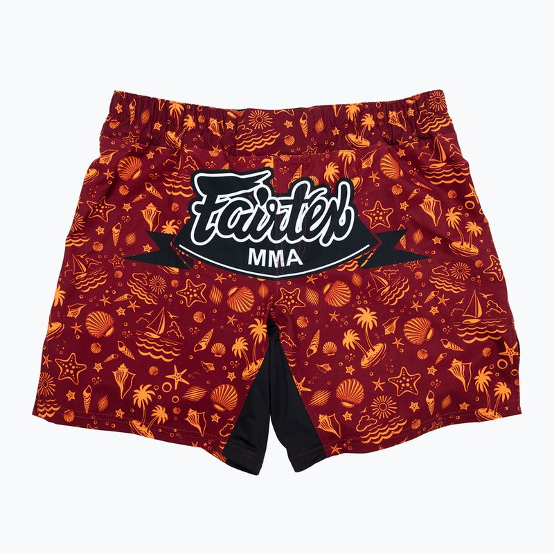 Fairtex MMA Fightshort Breeze bordové tréningové šortky