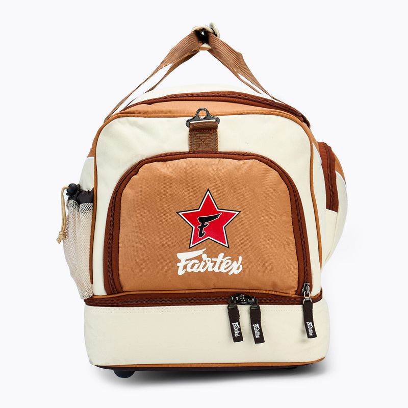 Taška na cvičenie Fairtex khaki/orange 3