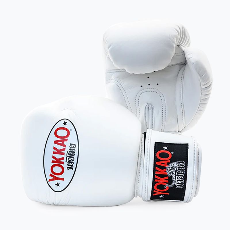 Pánske boxerské rukavice YOKKAO Matrix white 7