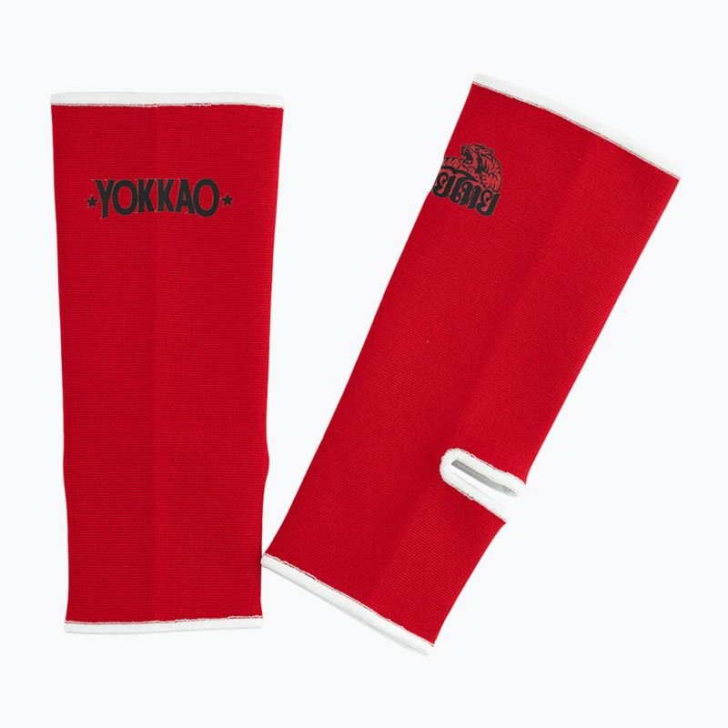 Pánske chrániče členkov  YOKKAO Muay Thai red
