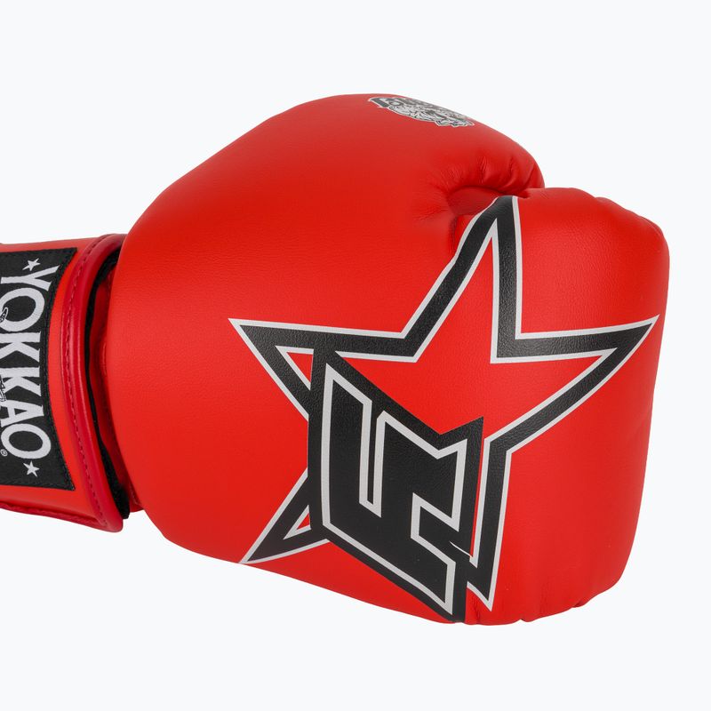 Boxerské rukavice YOKKAO Institution Boxing red 5