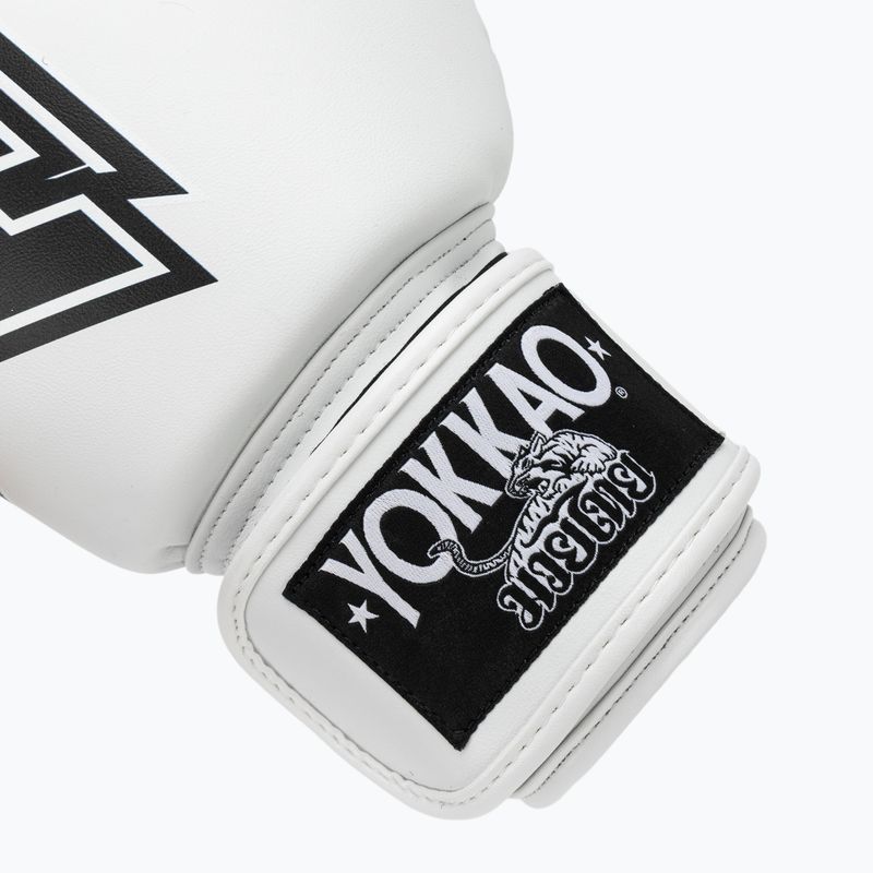 Boxerské rukavice YOKKAO Institution Boxing white 6