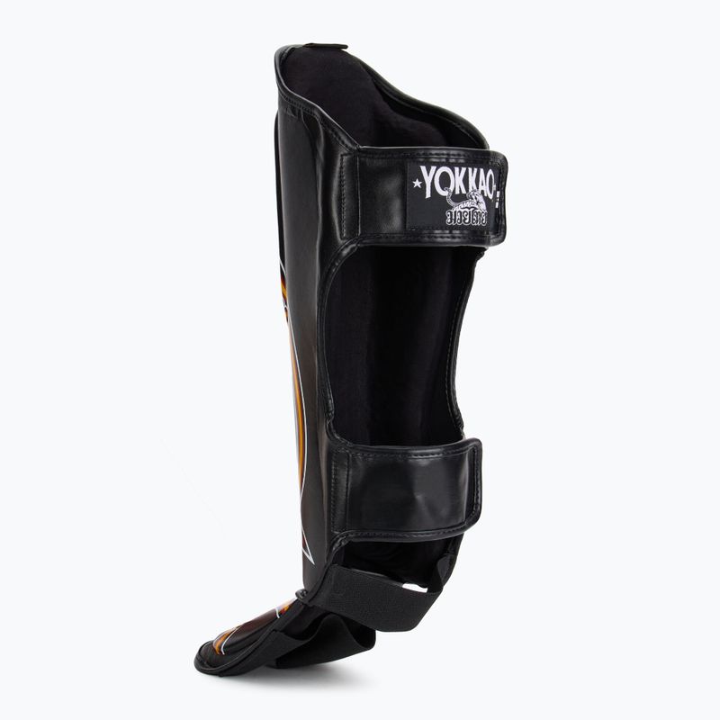 Chrániče holennej kosti a chodidla YOKKAO Vertical black 3