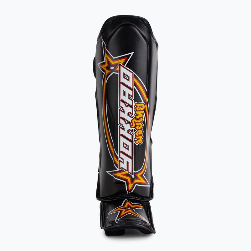 Chrániče holennej kosti a chodidla YOKKAO Vertical black 4