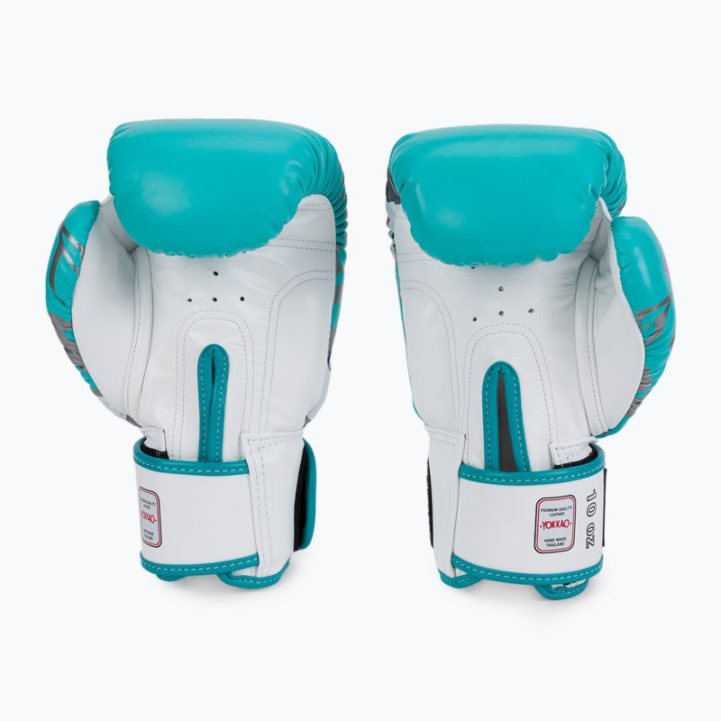 Modré boxerské rukavice YOKKAO 9'S BYGL-9-5 2