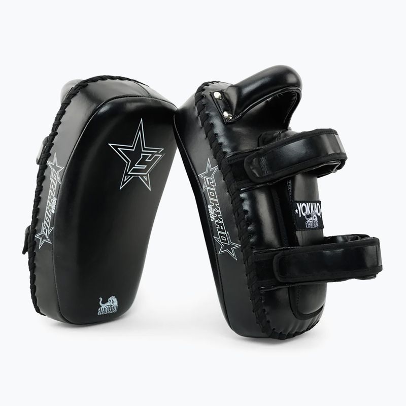 YOKKAO Institution Kick Pads tréningové disky čierne KYKS-1