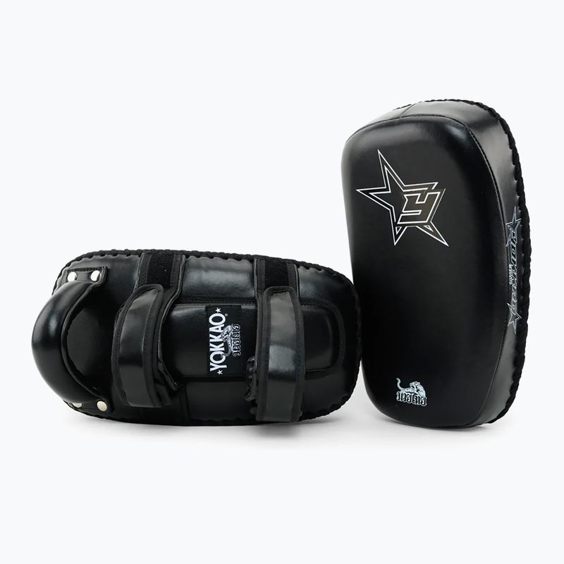 YOKKAO Institution Kick Pads tréningové disky čierne KYKS-1 2