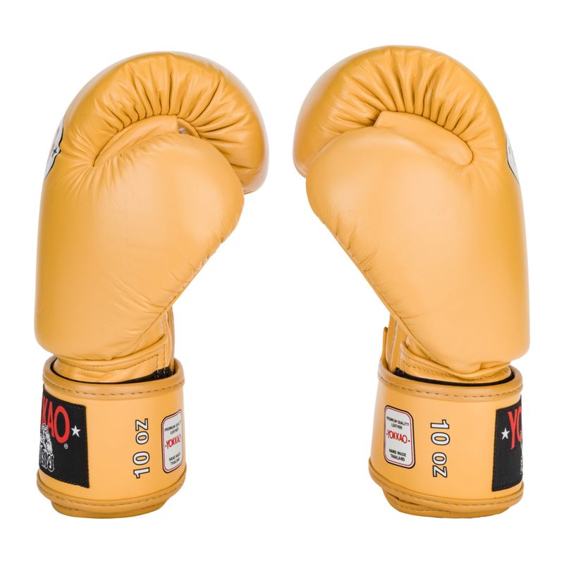 Pánske boxerské rukavice YOKKAO Matrix mango 4
