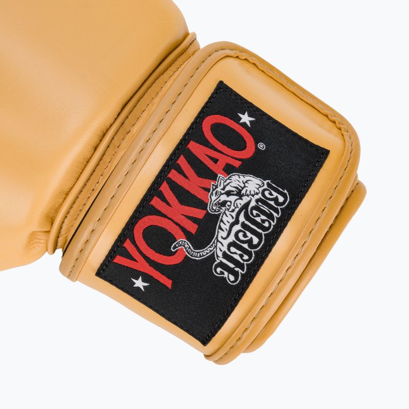 Pánske boxerské rukavice YOKKAO Matrix mango 6