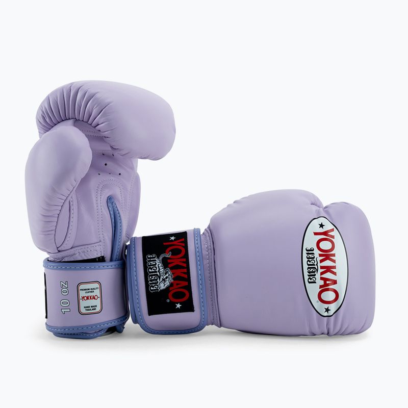 Pánske boxerské rukavice YOKKAO Matrix orchid bloom 2
