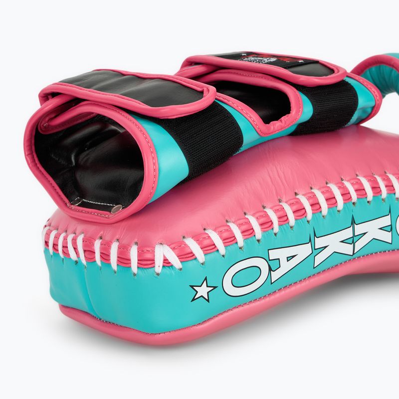 YOKKAO Zakrivený tréningový disk 2 ks horúca ružová/ostrov 5