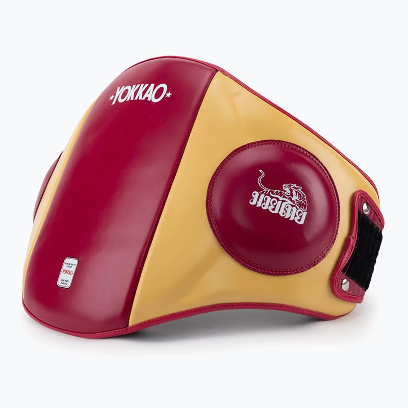 YOKKAO nárazový tréningový pás červený/žltý BYPL-21 2