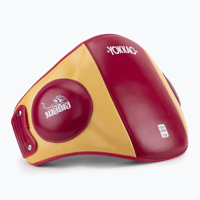 YOKKAO nárazový tréningový pás červený/žltý BYPL-21 3