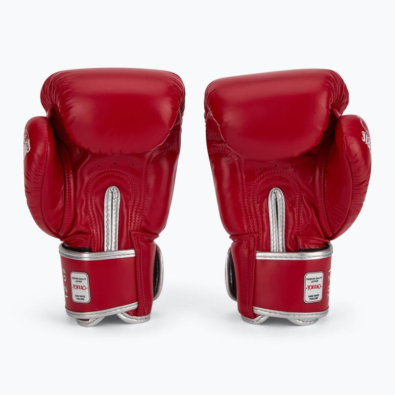 Pánske boxerské rukavice YOKKAO Stadium red 3