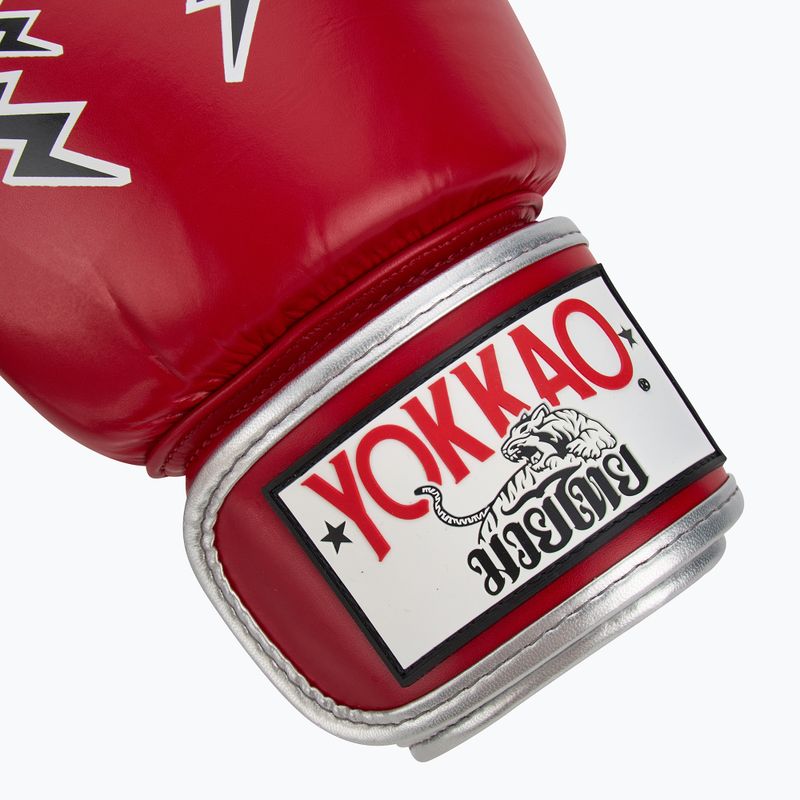 Pánske boxerské rukavice YOKKAO Stadium red 6