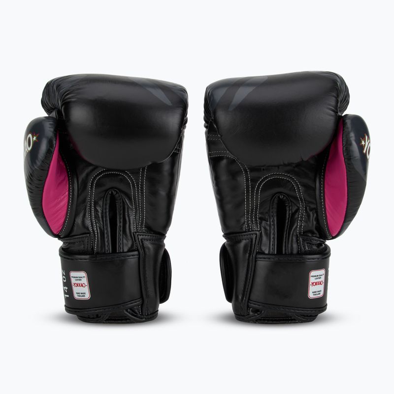 Pánske boxerské rukavice YOKKAO Primate black 3