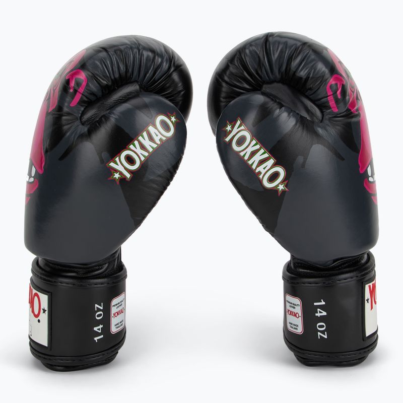 Pánske boxerské rukavice YOKKAO Primate black 4