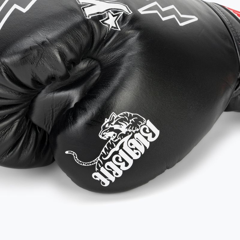 Pánske boxerské rukavice YOKKAO Stadium Lace Up black 7