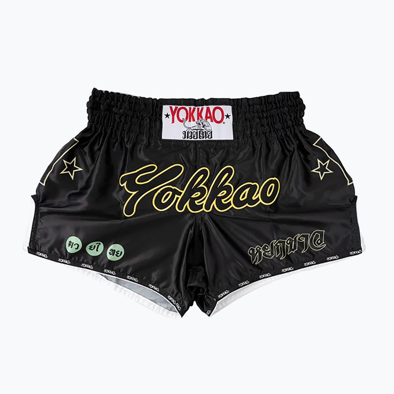 Pánske tréningové šortky YOKKAO Wax CarbonFit black