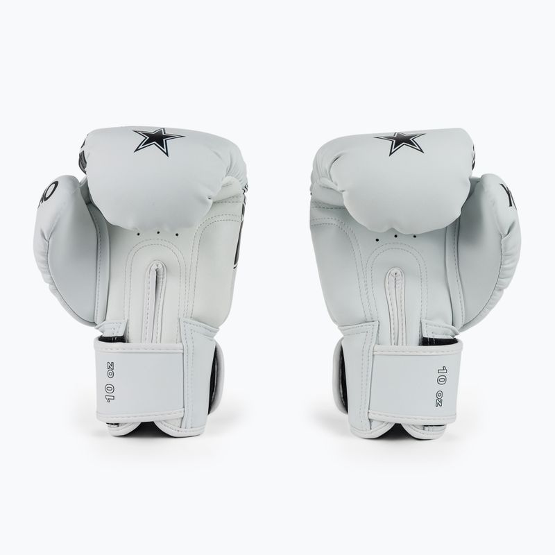 Boxerské rukavice YOKKAO Lettering Boxing white 3