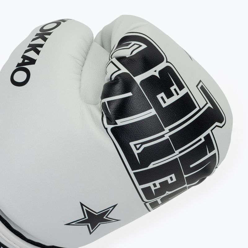Boxerské rukavice YOKKAO Lettering Boxing white 5