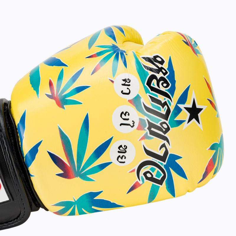 Pánske boxerské rukavice YOKKAO Wax yellow 5