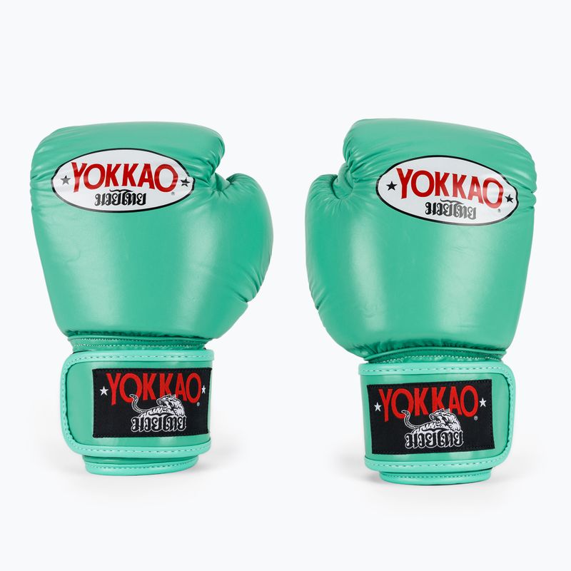 Pánske boxerské rukavice YOKKAO Matrix tiffany 2